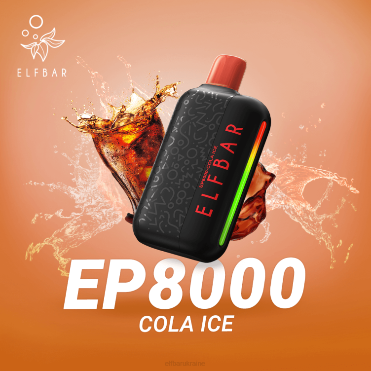 ELFBAR Disposable Vape New EP8000 Puffs 866HL62 Watermelon Ice