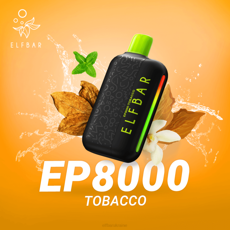 ELFBAR Disposable Vape New EP8000 Puffs 866HL63 Cola Ice