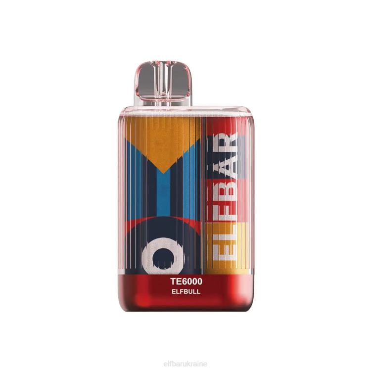 ELFBAR Disposable Vape TE6000 Puffs 866HL85 Juicy Peach