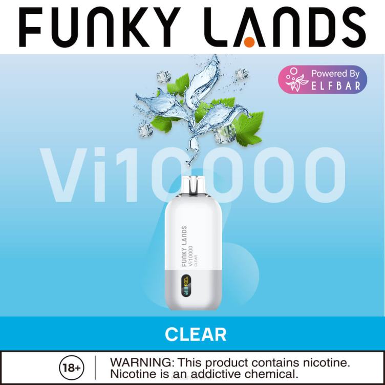 ELFBAR Funky Lands Disposable Vape Vi10000 Puffs 866HL164 Lemon Lime