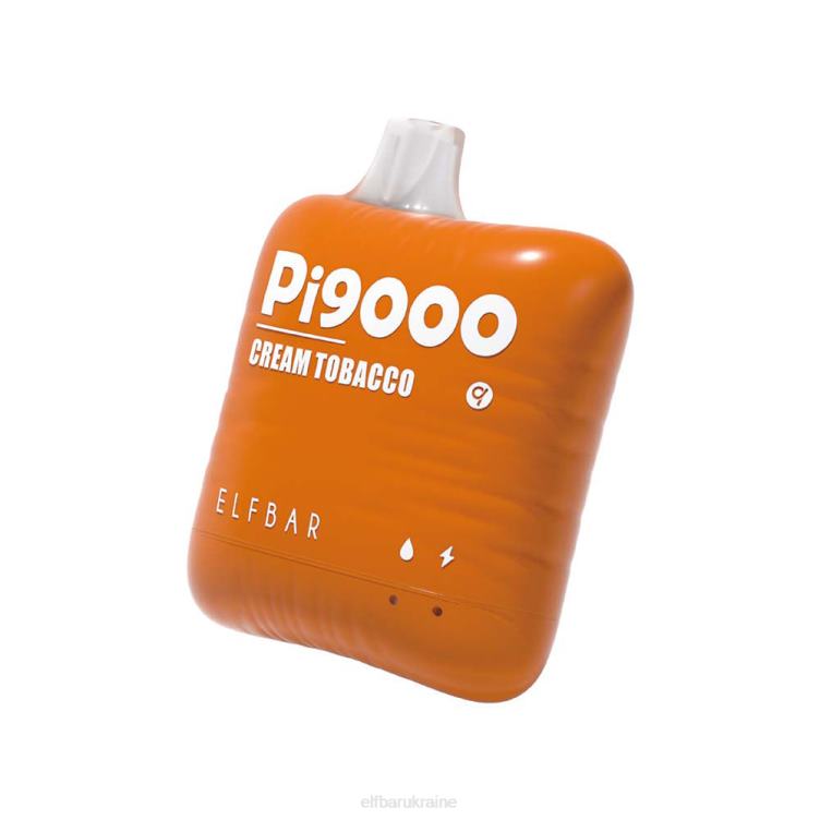 ELFBAR Pi9000 Disposable Vape 9000 Puffs 866HL105 Cream Tobacco
