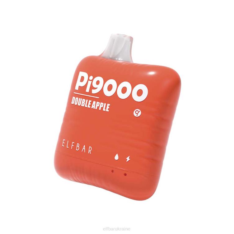 ELFBAR Pi9000 Disposable Vape 9000 Puffs 866HL106 Double Apple