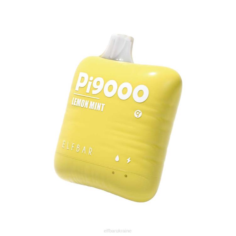ELFBAR Pi9000 Disposable Vape 9000 Puffs 866HL111 Lemon Mint
