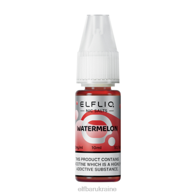 ELFBAR ELFLIQ Watermelon Nic Salts - 10ml-10 mg/ml VZDZ204