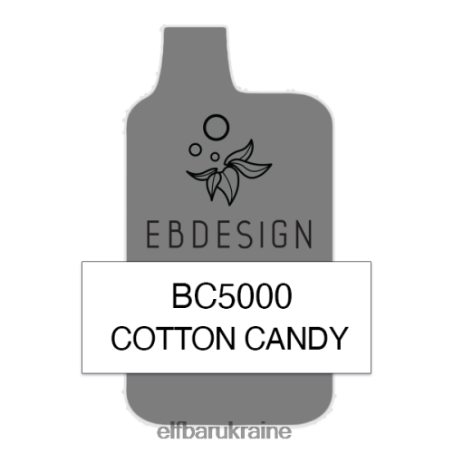 ELFBAR Cotton Candy 5000 Consumer - Single ZH46BL58