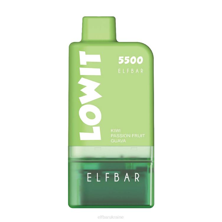 ELFBAR Prefilled Pod Kit LOWIT 5500 2%Nic 866HL125 Strawberry Ice