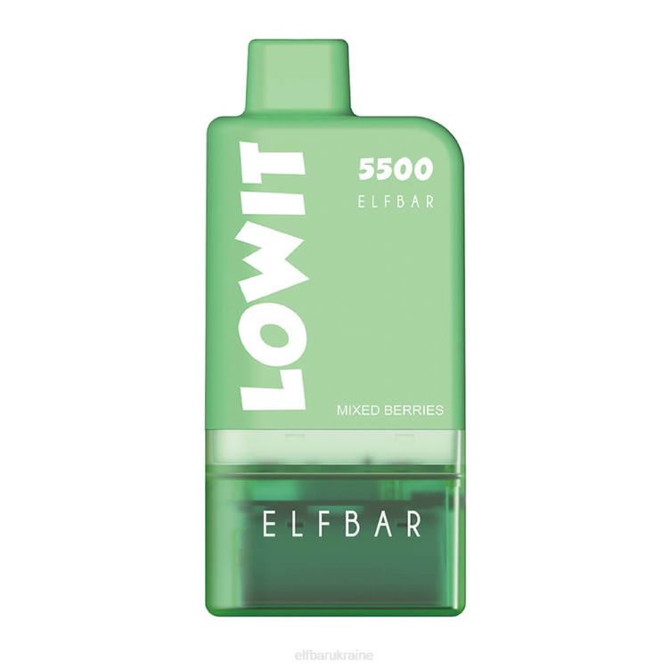 ELFBAR Prefilled Pod Kit LOWIT 5500 2%Nic 866HL130 Juicy Peach