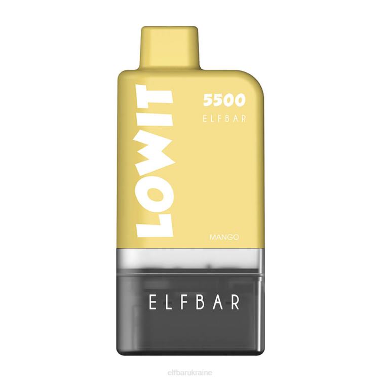 ELFBAR Prefilled Pod Kit LOWIT 5500 2%Nic 866HL133 Mango
